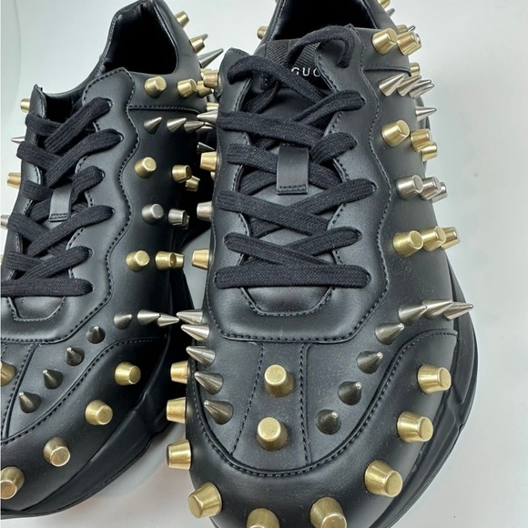 Gucci Studded Rython Sneakers - Picture 5 of 10